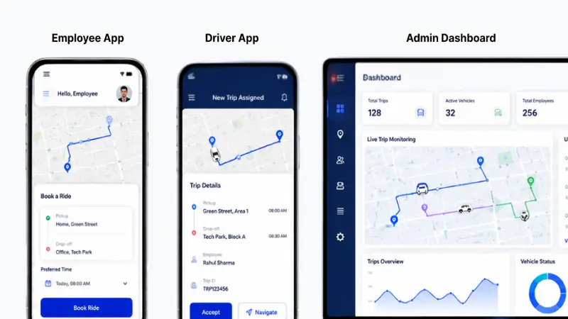 Key Features of an Employee Transportation Management System